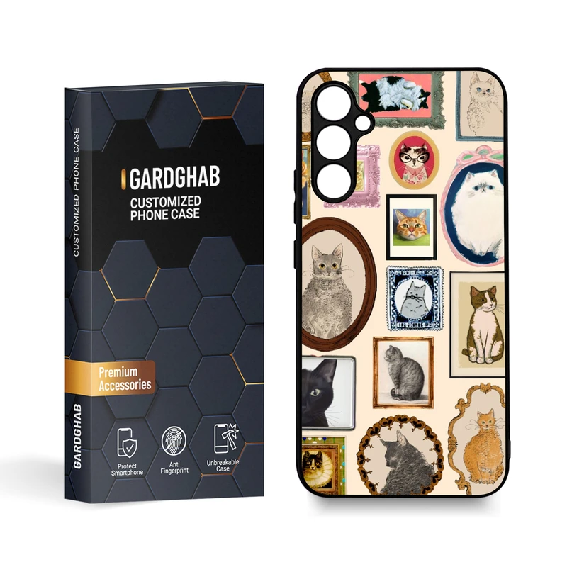 کاور گارد قاب مدل دورژله ای فانتزی مناسب برای گوشی موبایل سامسونگ Galaxy A34