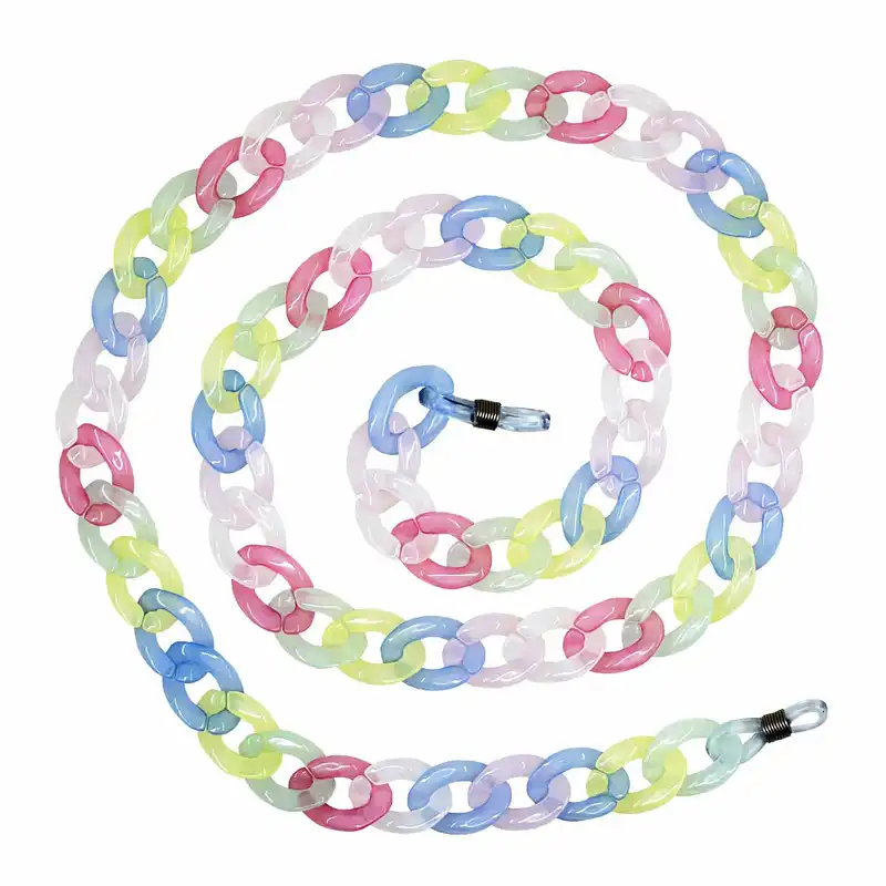 بند عینک مدل پاستیلی شفاف کد 01