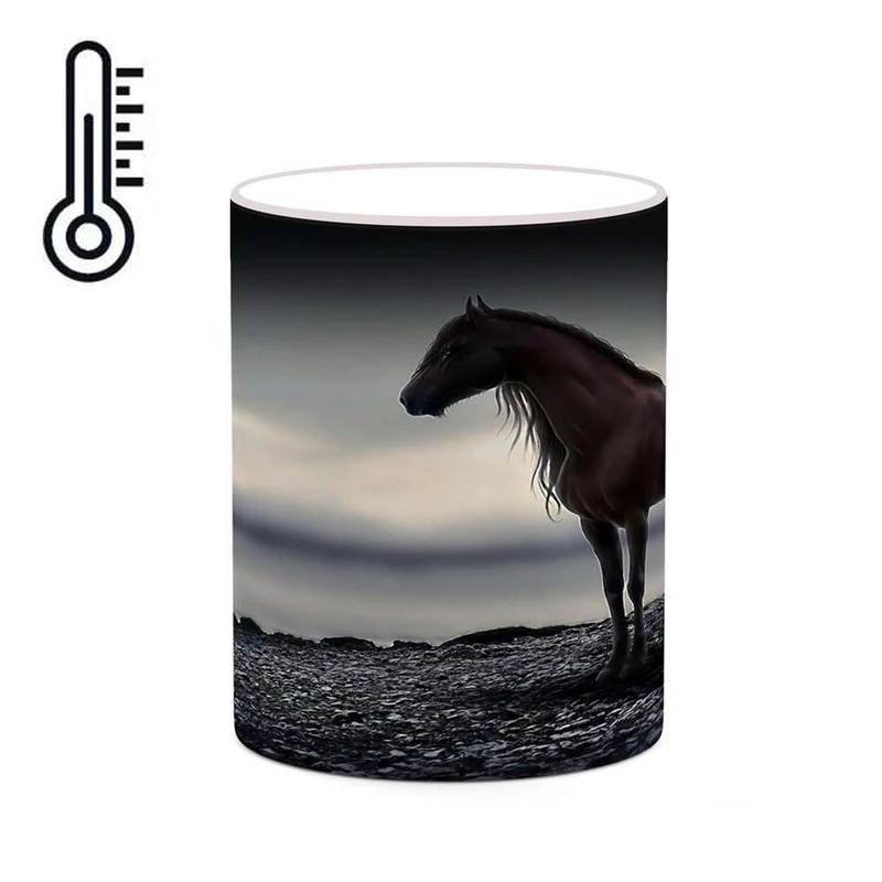 ماگ حرارتی کاکتی مدل اسب کد mgh24125