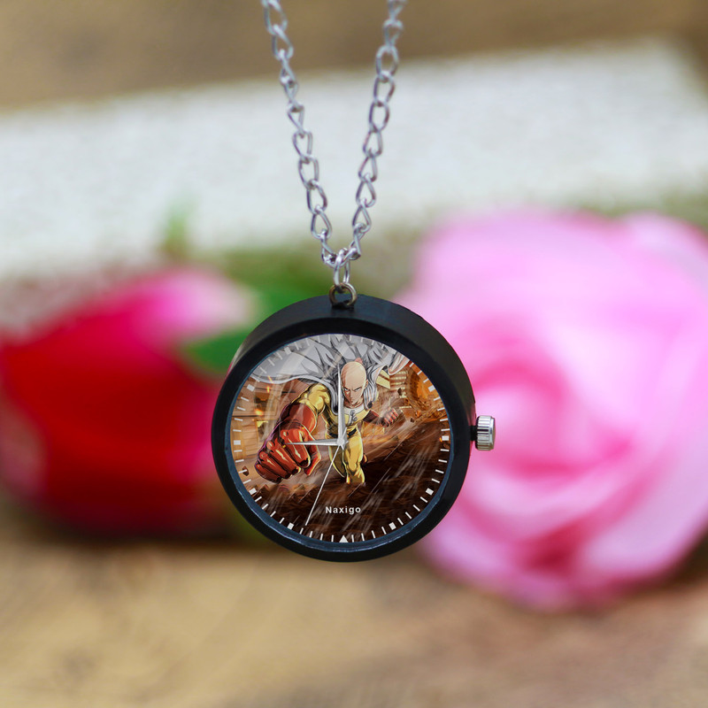 ساعت گردنبندی عقربه ای ناکسیگو مدل مردِ تک مُشتی کد NF13645