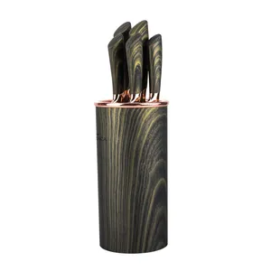 سرویس چاقو 6 پارچه کاراجا مدل WAVE GREEN