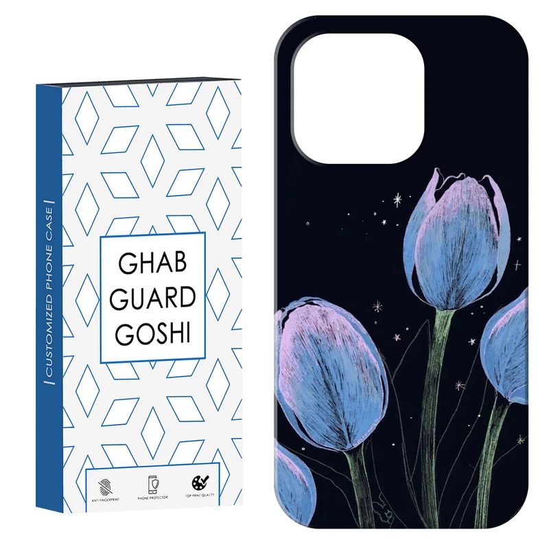 کاور قاب گارد گوشی طرح گل کد Dimo-325 مناسب برای گوشی موبایل اپل IPHONE 15 PRO MAX