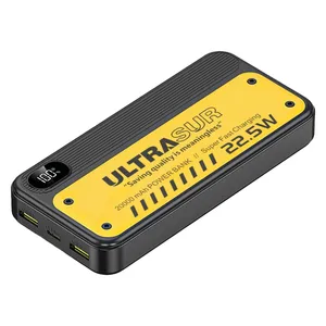 پاوربانک اولتراسور مدل +U-P4 ظرفیت 20000 میلی آمپر ساعت