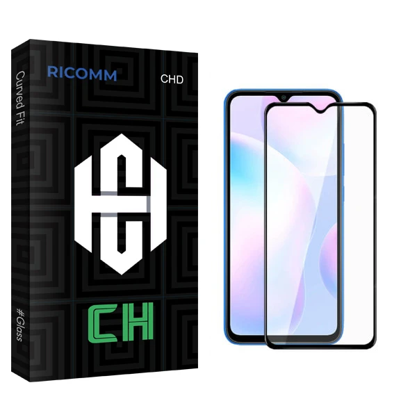محافظ صفحه نمایش سرامیکی ریکام مدل CH glass مناسب برای گوشی موبایل شیائومی Redmi 9