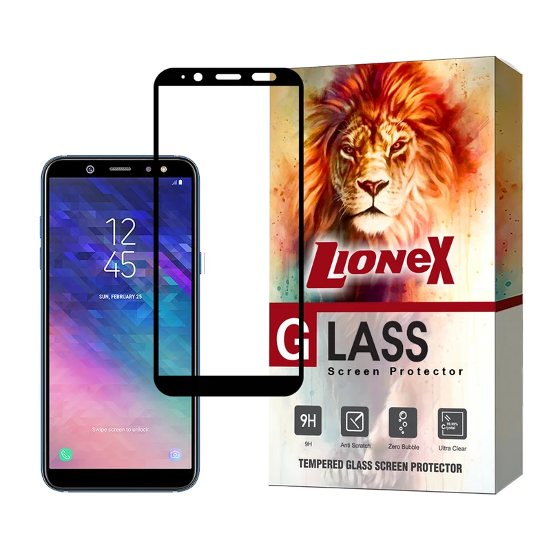 محافظ صفحه نمایش سرامیکی لایونکس مدل CRMSNWLI مناسب برای گوشی موبایل سامسونگ Galaxy A8 / A6 / J6