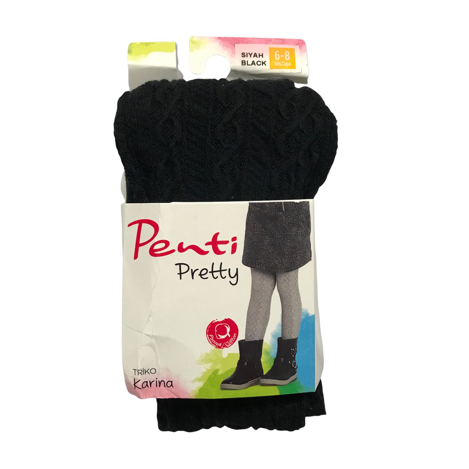 جوراب شلواری دخترانه پنتی مدل pjz -  - 3