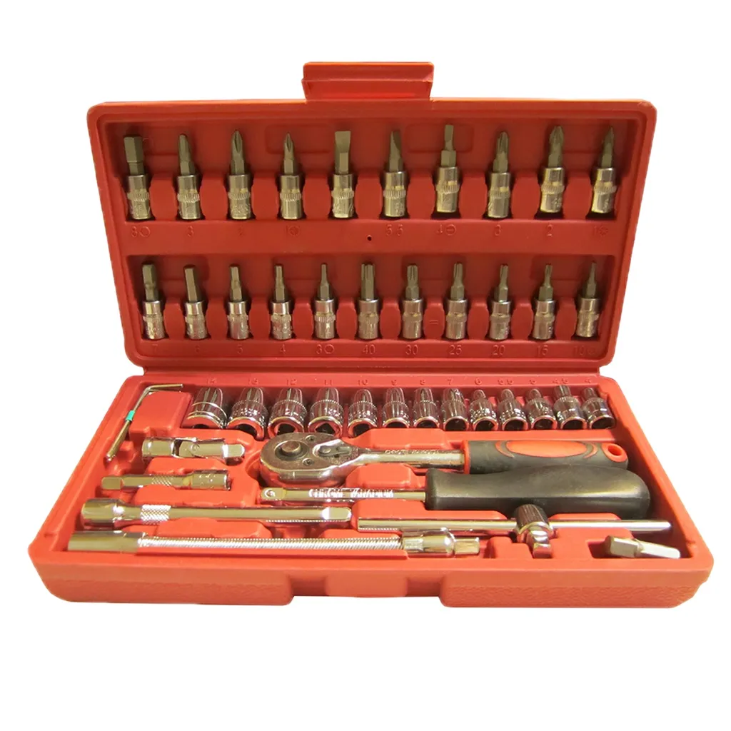 مجموعه 46 عددی آچار و سری بکس و پیچ گوشتی سوانبون مدل T-24602
