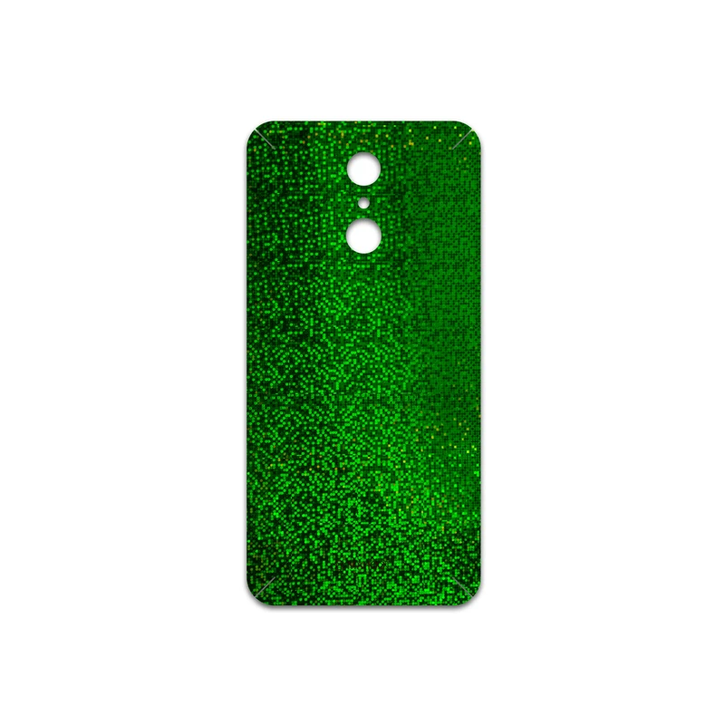 برچسب پوششی ماهوت مدل Green-Holographic مناسب برای گوشی موبایل ال جی Q7