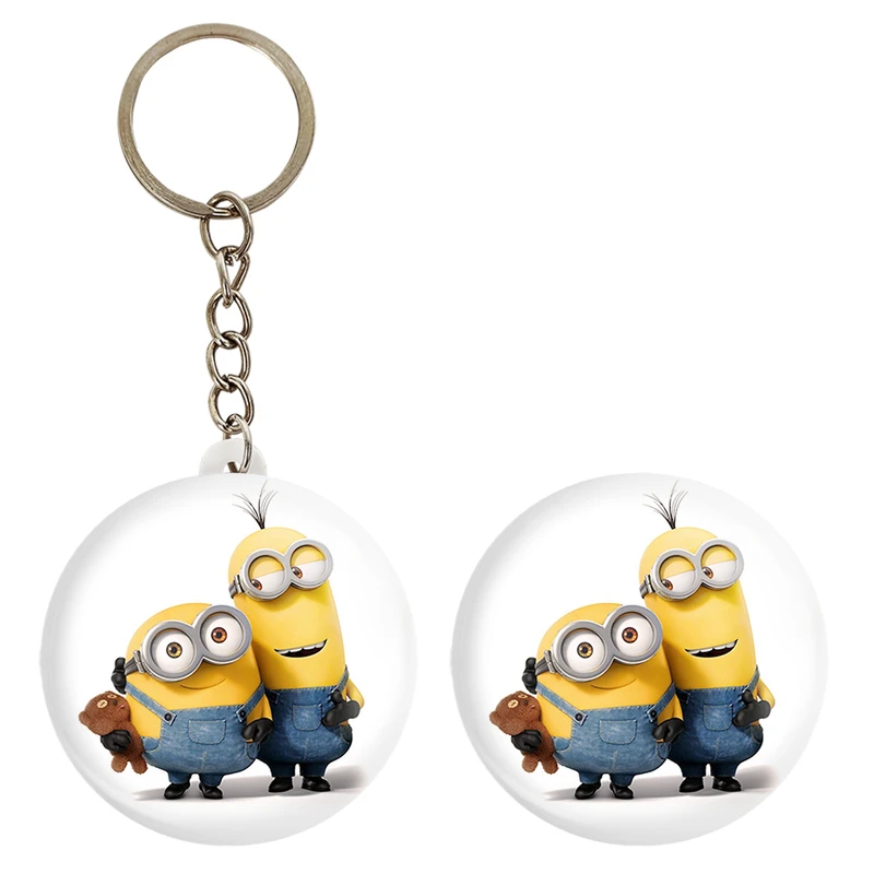 پیکسل خندالو مدل مینیون ها کد 13725 به همراه جاکلیدی