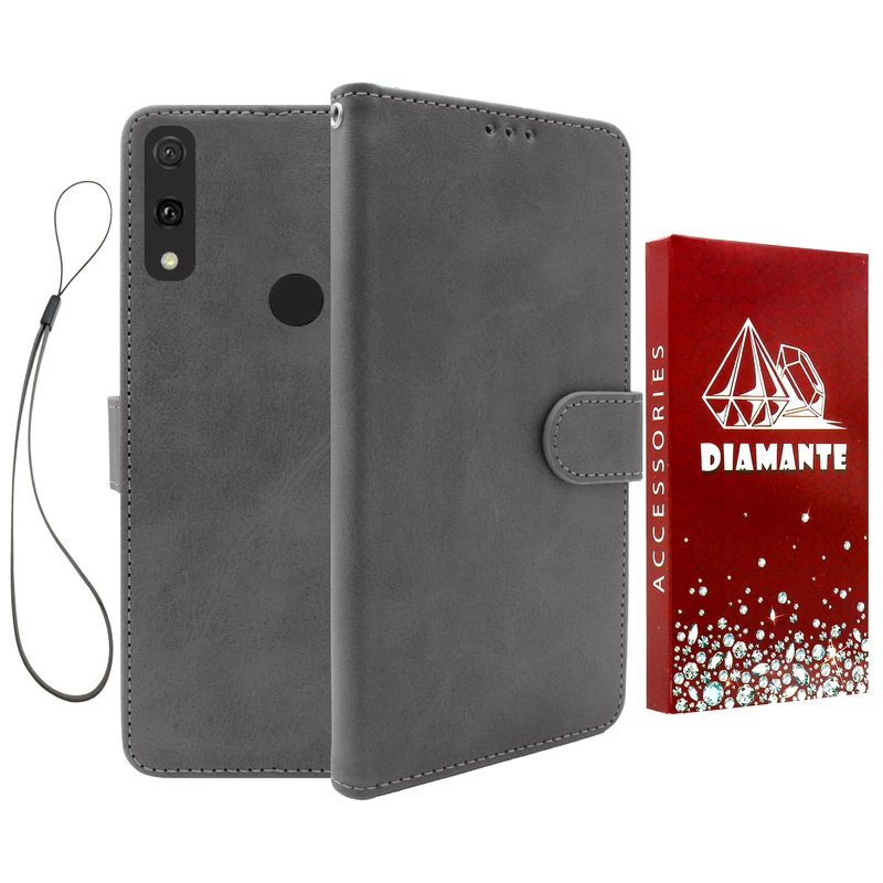  کیف کلاسوری دیامانته مدل Chanta Rd مناسب برای گوشی موبایل آنر 9X Lite به همراه بندآویز