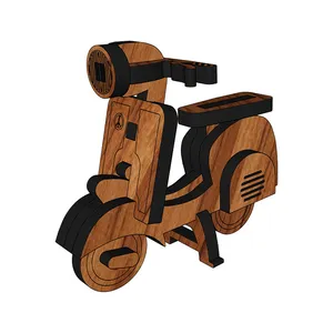 ماکت دکوری مدل موتور وسپا کد ZE705