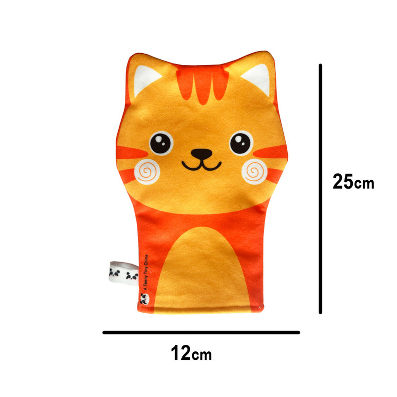 لیف حمام کودک مدل ببری مهربان کد 09