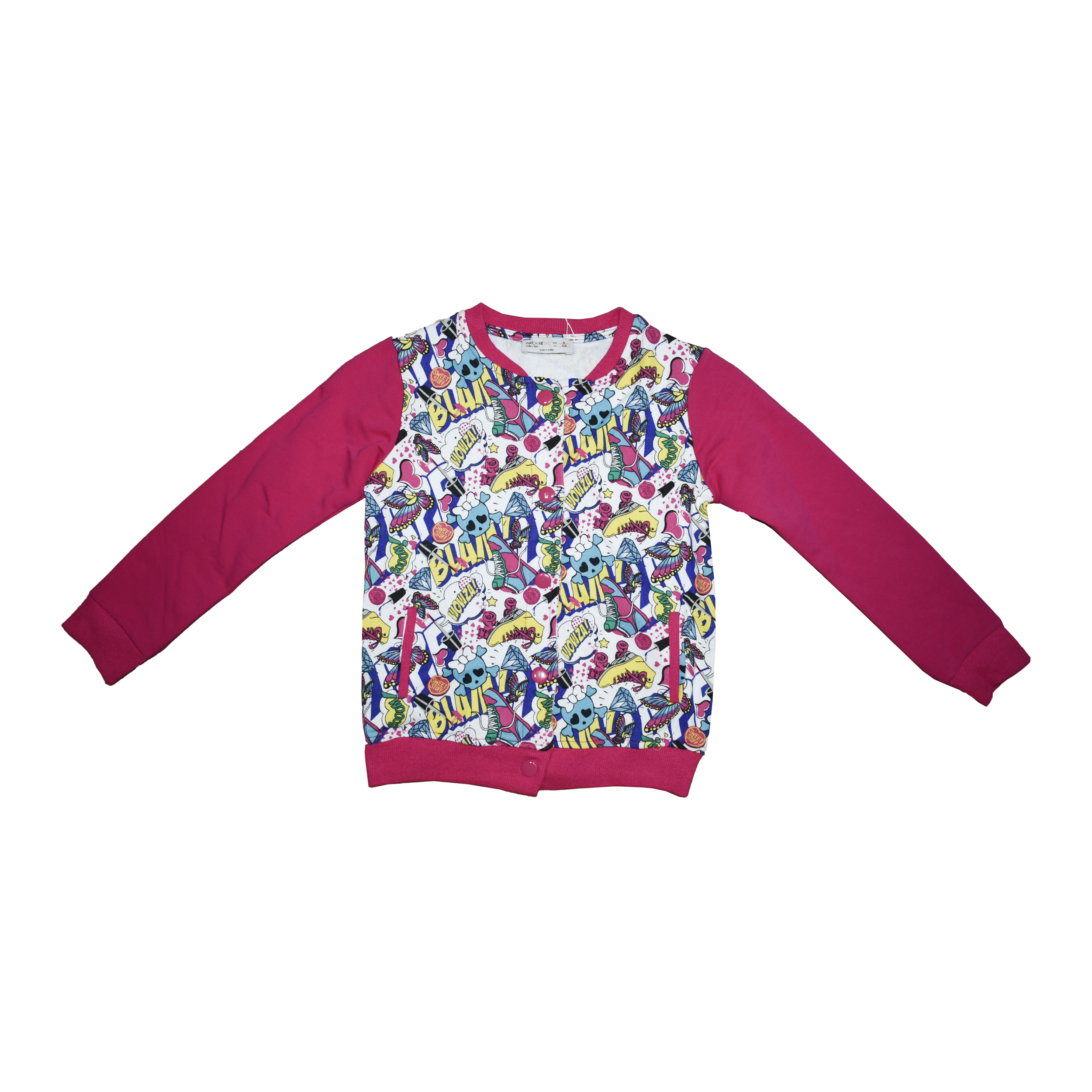 سویشرت دخترانه واتچ می گرلز مدل 7997