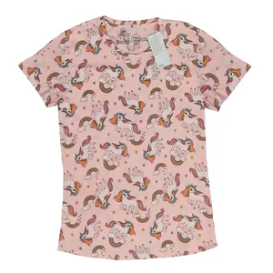 تی شرت آستین کوتاه زنانه اچ اند ام مدل یونیکورن