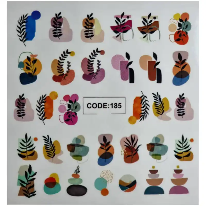 لنز ناخن مدل CODE185