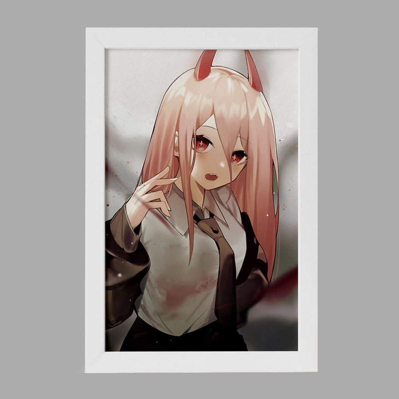 تابلو خندالو مدل پاور انیمه مرد اره ای Chainsaw Man کد 23214