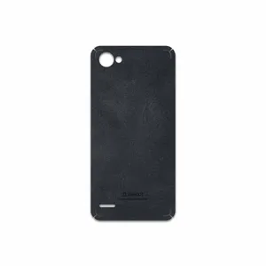 MAHOOT Graphite Buffalo Leather Cover Sticker for LG Q6