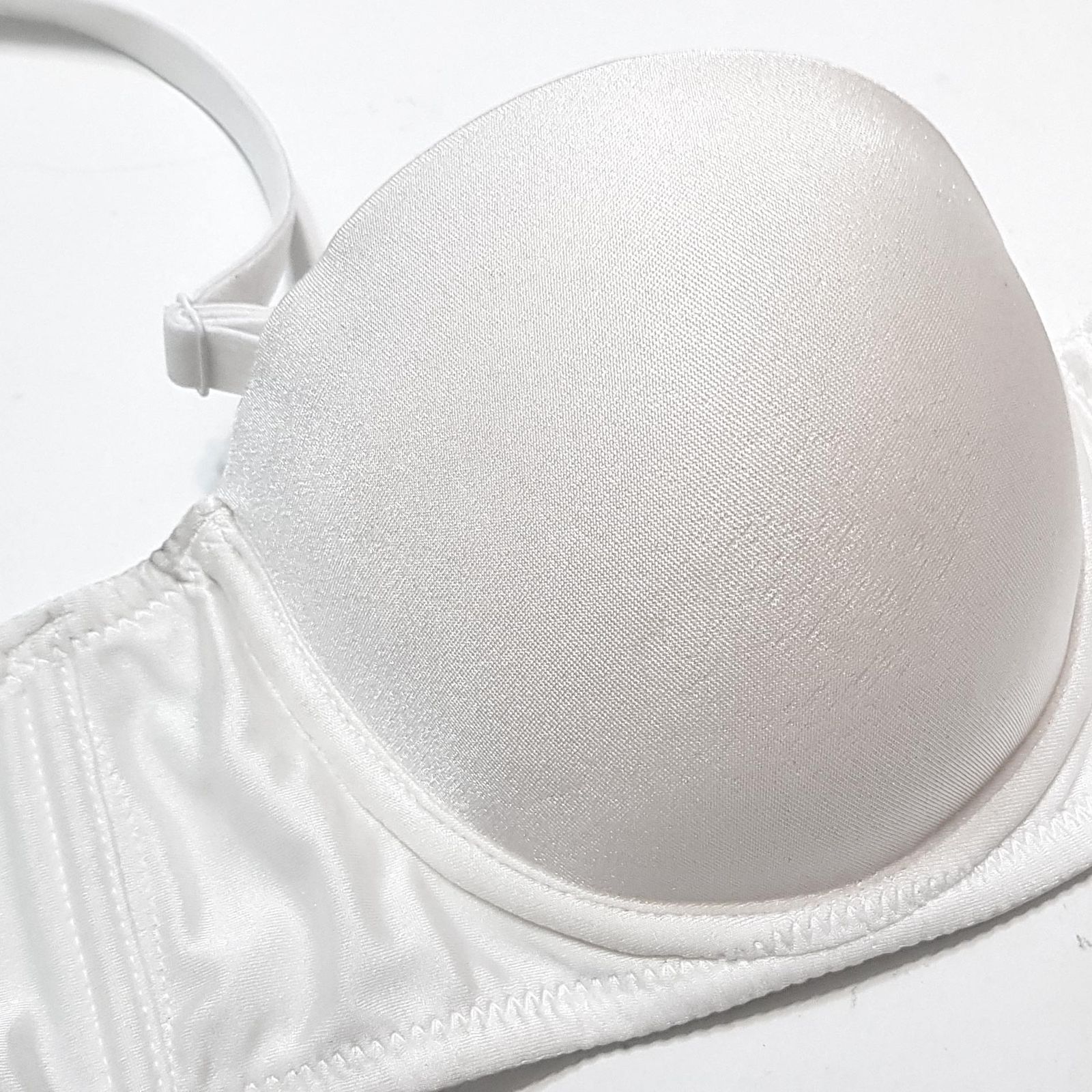 سوتین زنانه پدلی مدل فنردار بند متحرک کد 5127-P162 رنگ سفید -  - 4