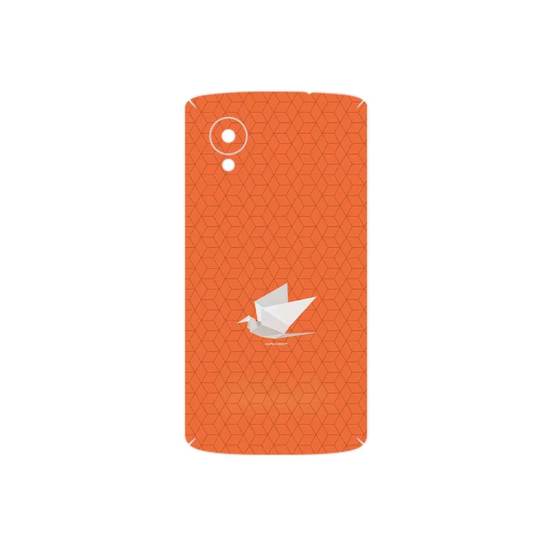 برچسب پوششی ماهوت مدل Minimalist origami bird مناسب برای گوشی موبایل گوگل Nexus 5