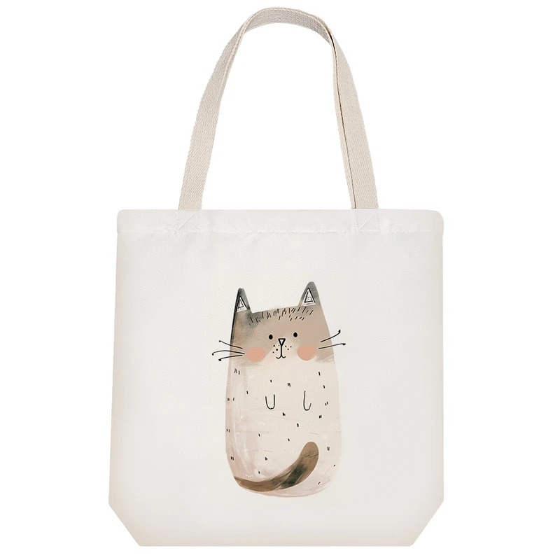 ساک خرید خندالو مدل گربه (Cat) کد H1905