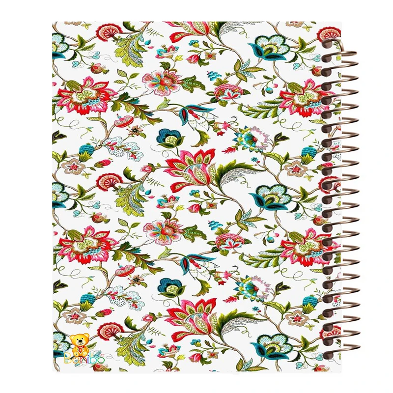 دفتر نقاشی 50 برگ بانیبو مدل گل کد 386