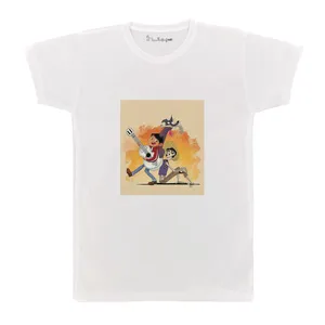 تی شرت آستین کوتاه بچگانه پرمانه طرح کوکو کد pmt.7878