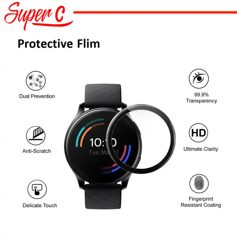محافظ صفحه نمایش نانو سوپرسی مدل NSC مناسب برای ساعت هوشمند هوآوی Watch GT3 Pro بسته دو عددی