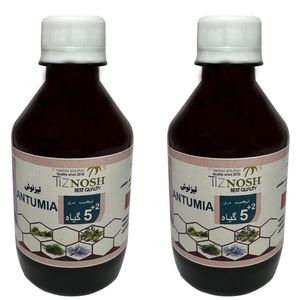 عرق 7 گیاه چربی خون تیزنوش - 500 میلی لیتر بسته 2 عددی