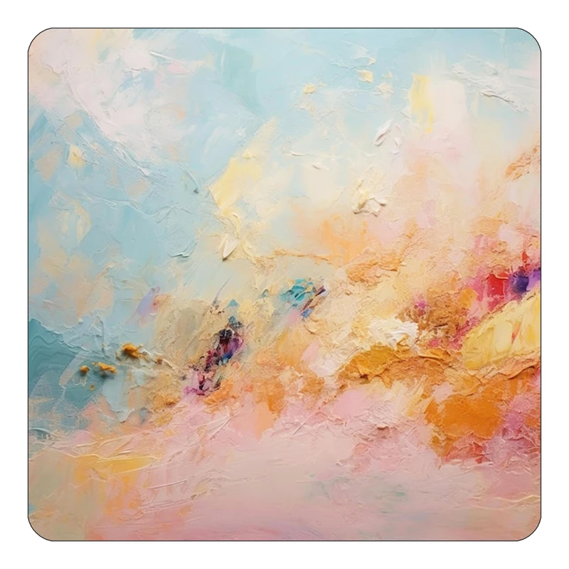 مگنت کاکتی طرح نقاشی رنگ روغن مدل mp69314