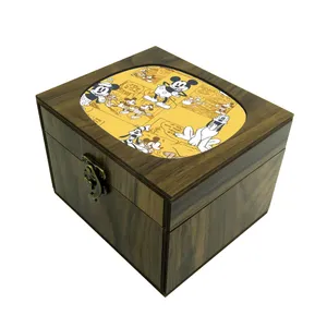 جعبه هدیه مدل  چوبی طرح میکی موس کد 6833918
