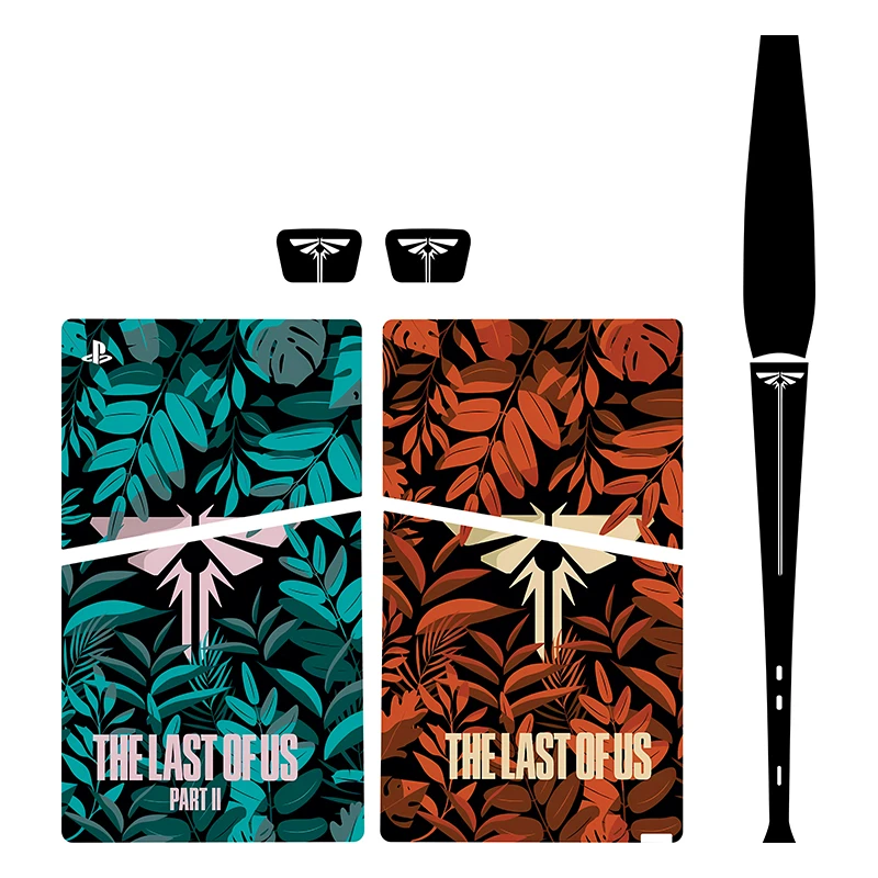  برچسب کنسول بازی پلی استیشن5 اسلیم دیجیتال توییجین وموییجین مدل last of us 09 مجموعه6 عددی