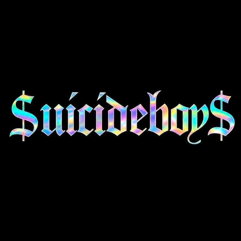 برچسب بدنه خودرو سولگی طرح Suicideboys کد M399