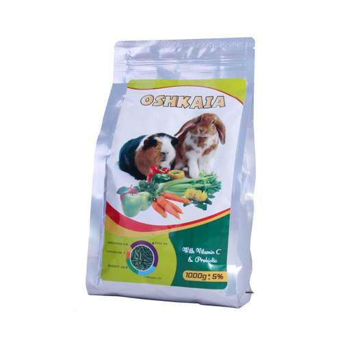 غذای خشک خرگوش و خوکچه هندی اوشکایا مدل Fruit&Vegtable وزن 1000 گرم