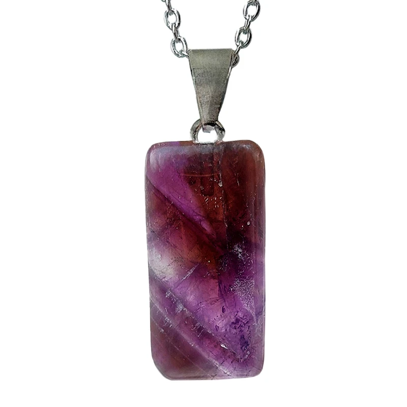 گردنبند دخترانه مدل آمیتیست کد 12-8