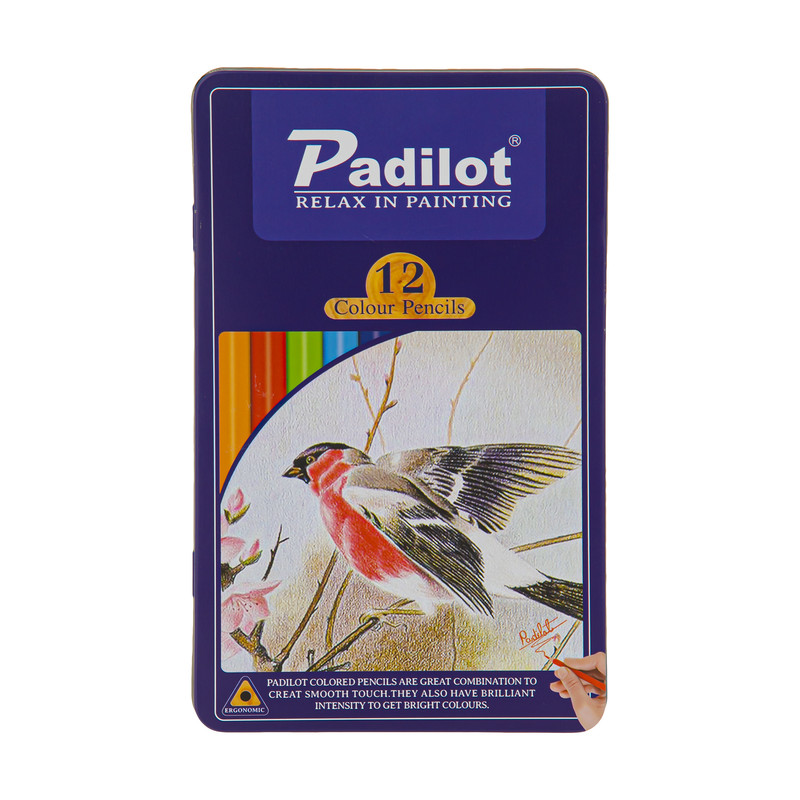 مداد رنگی 12رنگ پادیلوت مدل F-810212-4