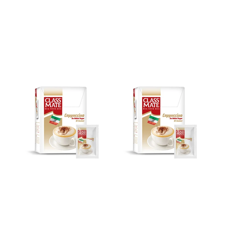 کاپوچینو بدون شکر کلس میت - 16 گرم 2 بسته 10 عددی
