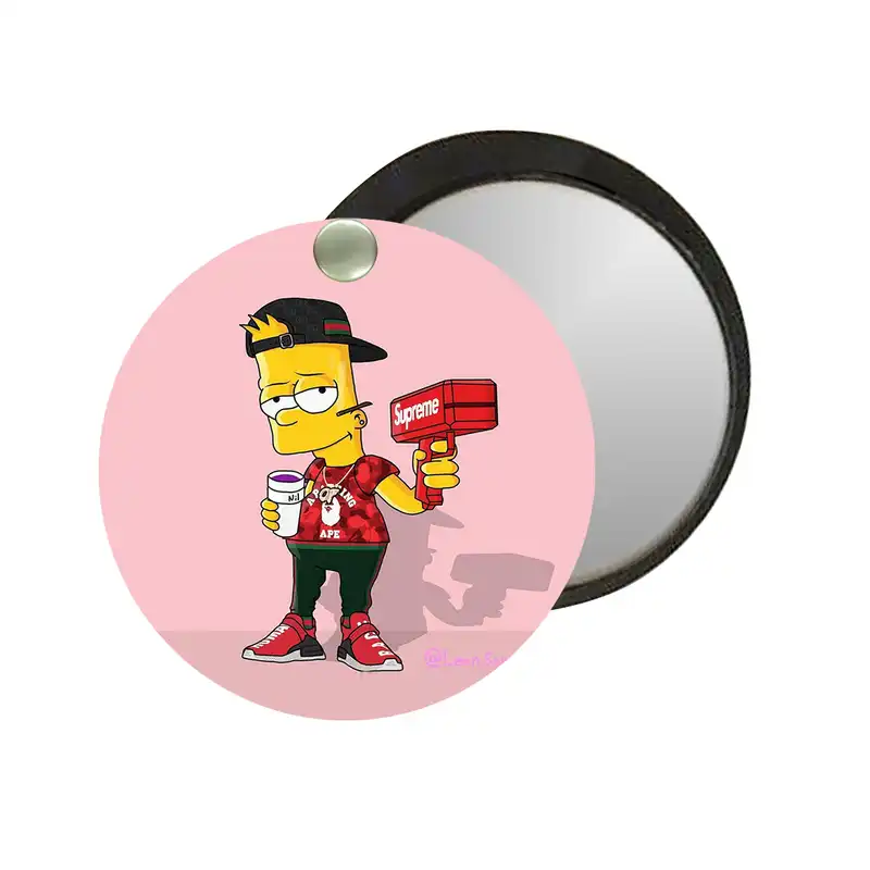 آینه جیبی طرح سیمپسون ها مدل ai170