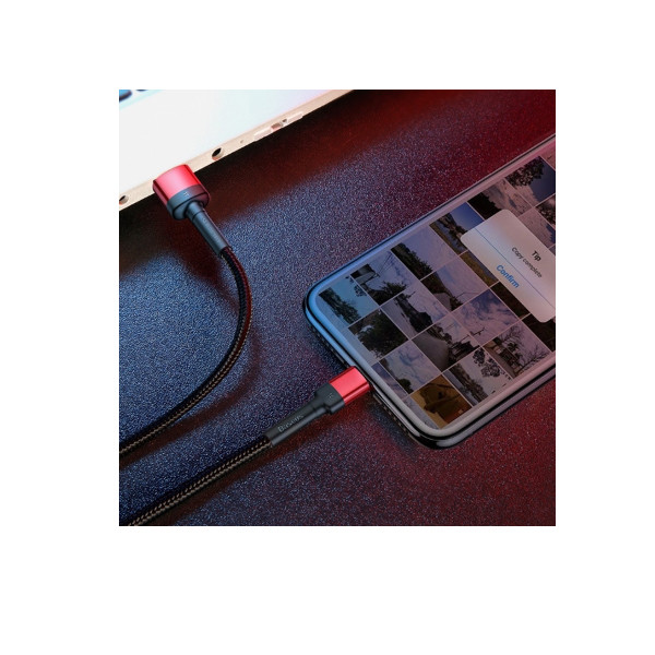 قیمت و خرید کابل تبدیل USB به لایتنینگ باسئوس مدل CALKLF-HG1 Cafule ...