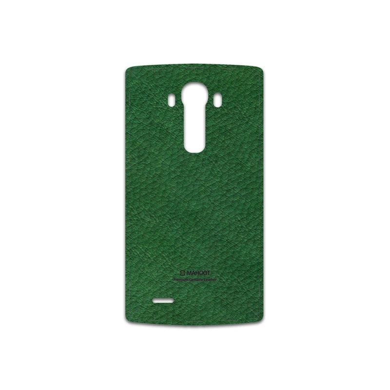 برچسب پوششی ماهوت مدل Green-Leather مناسب برای گوشی موبایل ال جی G4