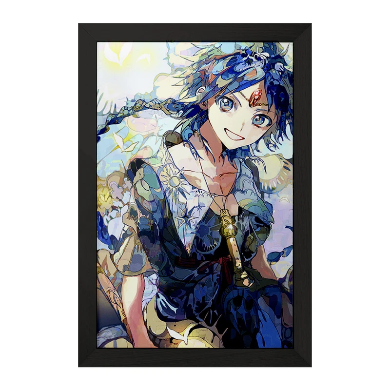 تابلو خندالو مدل علائدین انیمه ماگی هزارتوی سحر و جادو کد 36073