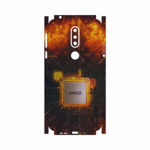 MAHOOT AMD Brand-FullSkin Cover Sticker for Nokia 7.1