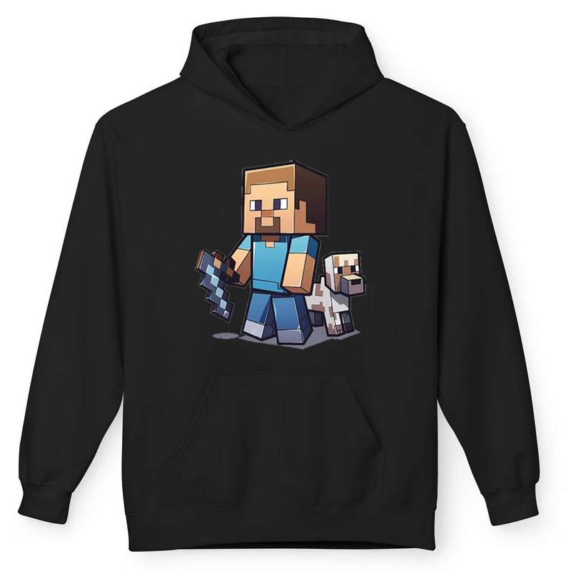 هودی مردانه پاد آفرین مدل گیم ماینکرفت کد gp-110