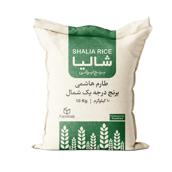 برنج طارم هاشمی ممتاز مازندران شالیا - 10 کیلوگرم