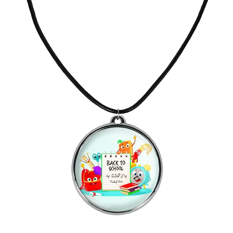 گردنبند خندالو مدل بازگشت به مدرسه کد 3003730038