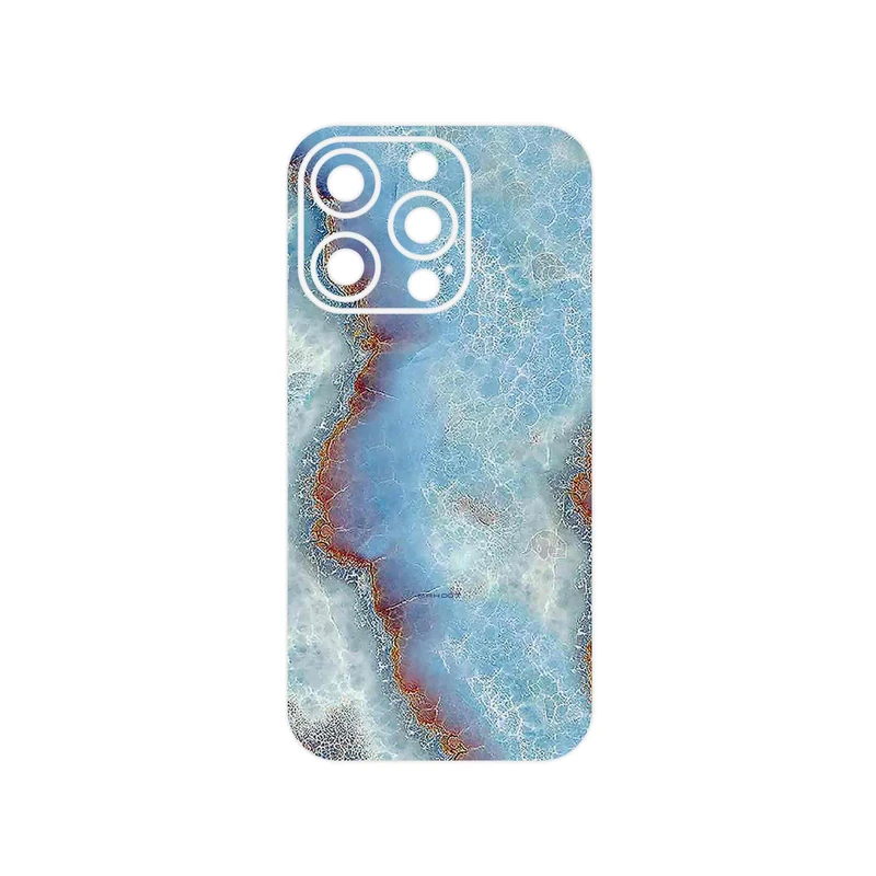 برچسب پوششی ماهوت مدل Blue_Ocean_Marble مناسب برای گوشی موبایل اپل iPhone 14 Pro