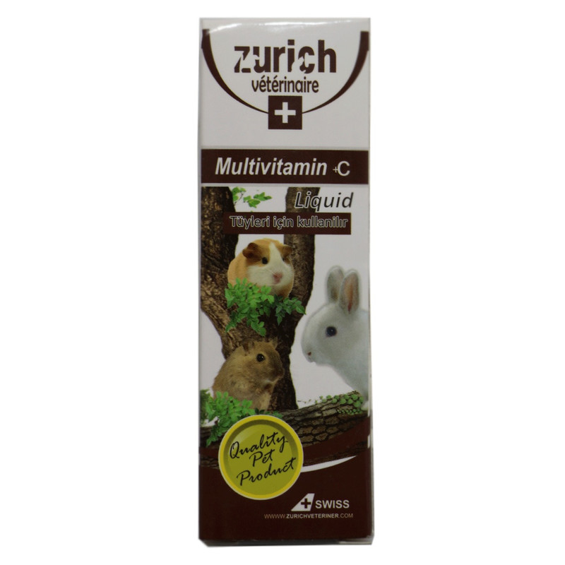 قطره مولتی ویتامین جوندگان زوریچ کد a20 حجم 30 میلی لیتر