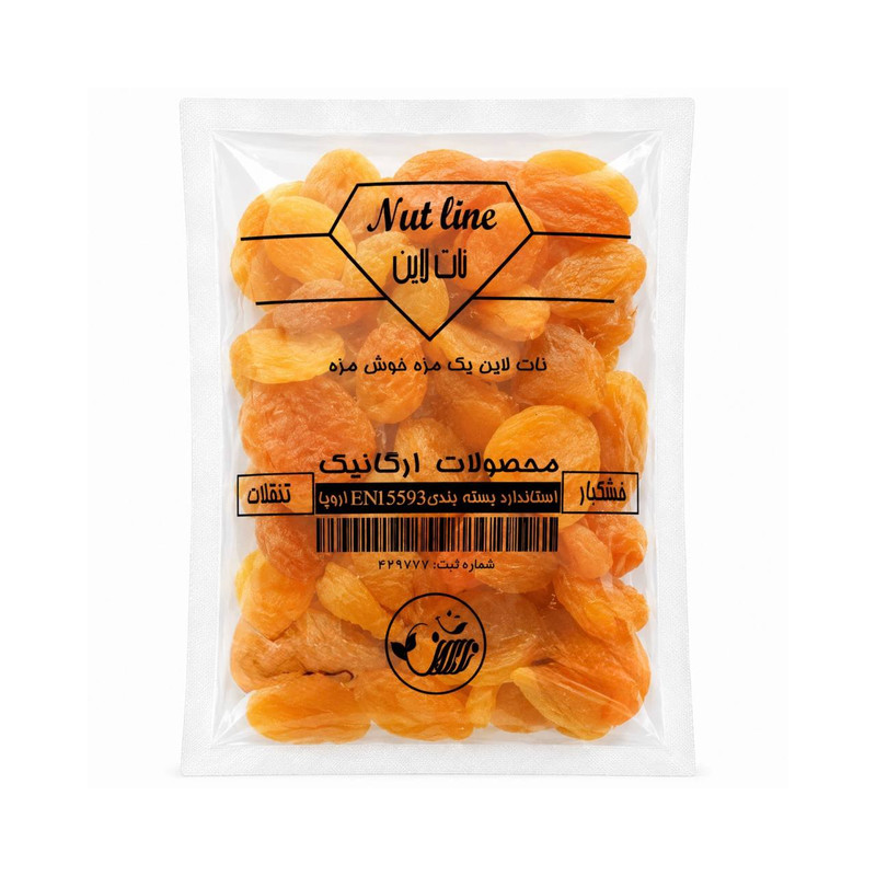 برگه زردآلو نات لاین - 500 گرم