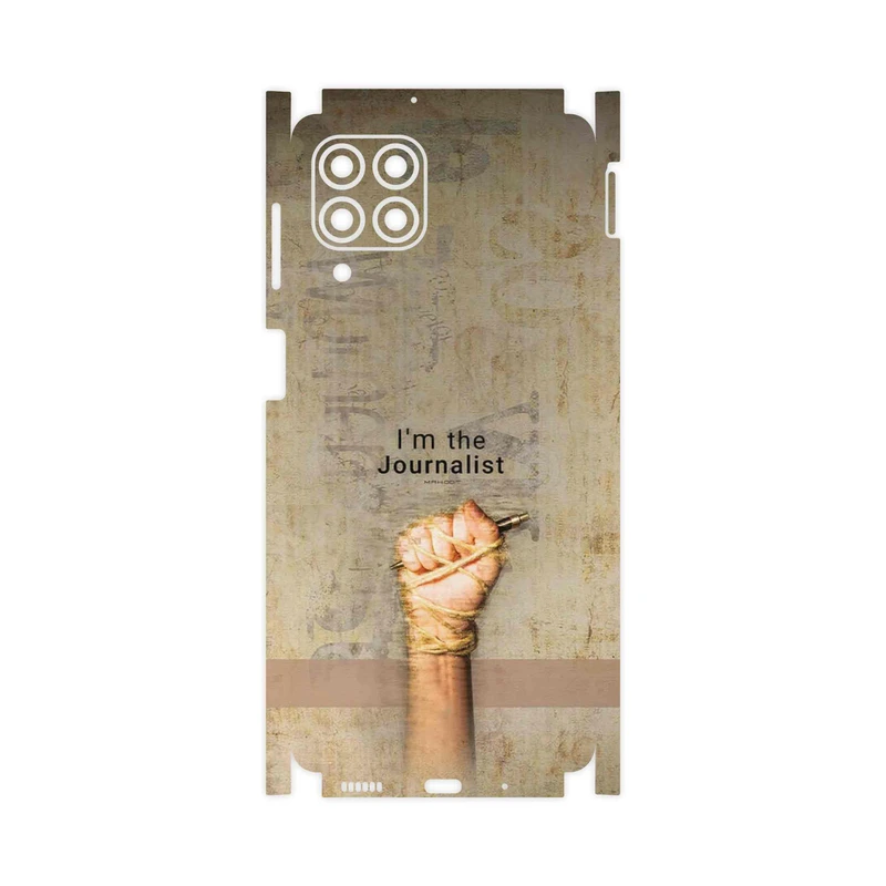 برچسب پوششی ماهوت مدل Journalist-FullSkin مناسب برای گوشی موبایل سامسونگ M53