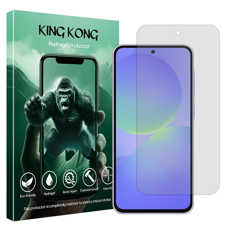 محافظ صفحه نمایش شفاف کینگ کونگ مدل Tough مناسب برای گوشی موبایل سامسونگ Galaxy A26