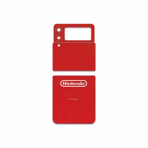 MAHOOT NINTENDO Cover Sticker for Samsung Galaxy Z Flip3 5G